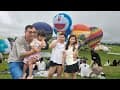 粉紅姊妹#第68露#台東鹿野高台大草原露營#親子露營#熱氣球露營#乾燥撤收#熱氣球繫留#走進熱氣球#營地介紹