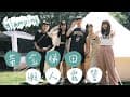 ｜vlog 6｜苗栗銅鑼黃金梯田兩天一夜懶人露營 glamping☀️🎶
