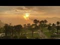 阿里山雲景露營區午后陣雨+夕陽雲海美景