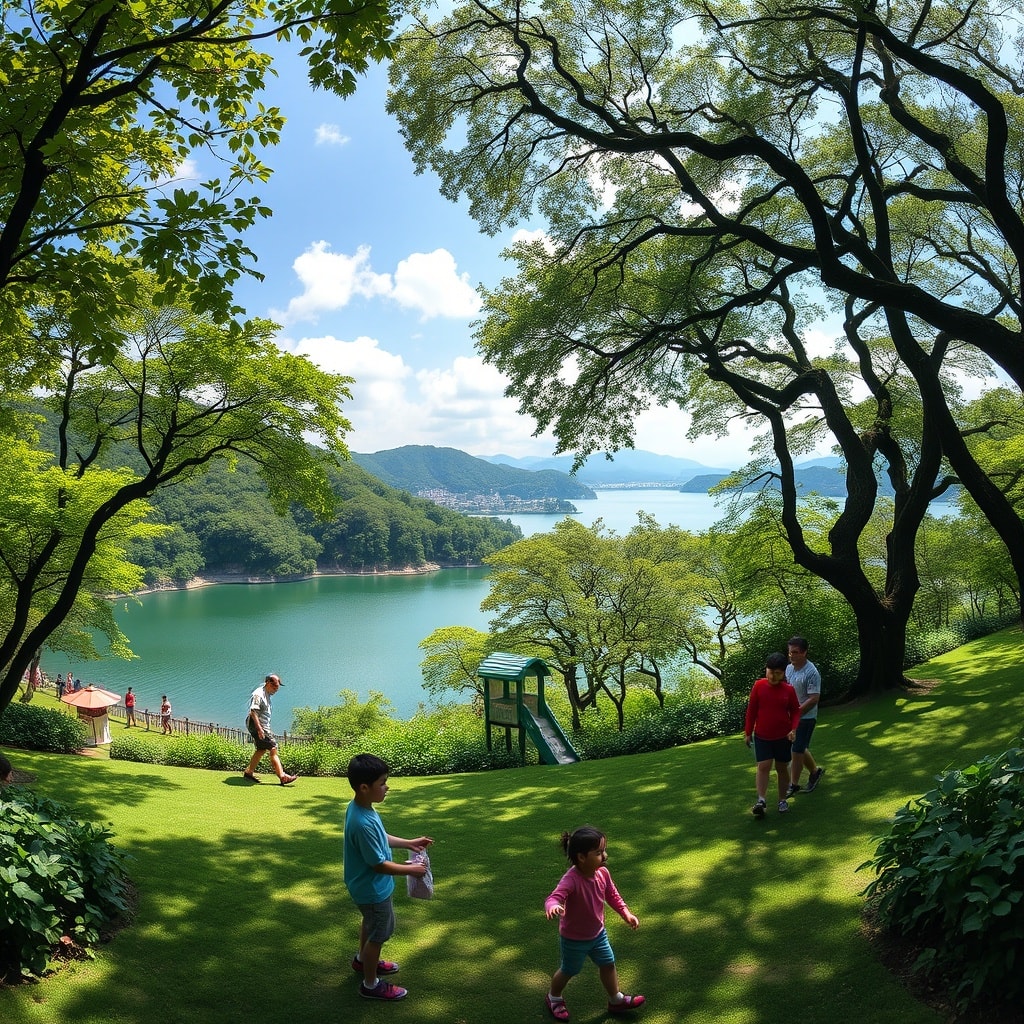 探索基隆情人湖公園:自然生態與親子活動的完美結合