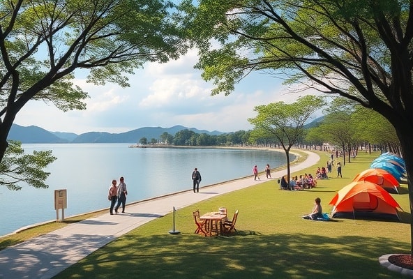 Explore Tainan's Hutoupi: New Waterfront Trail and Campsite Upgrade Your Outdoor Activities!