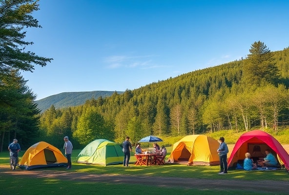 Low-Altitude Camping Guide: 5 Ideal Locations for You to Safely Get Close to Nature and Enjoy Adventures with Family and Friends!