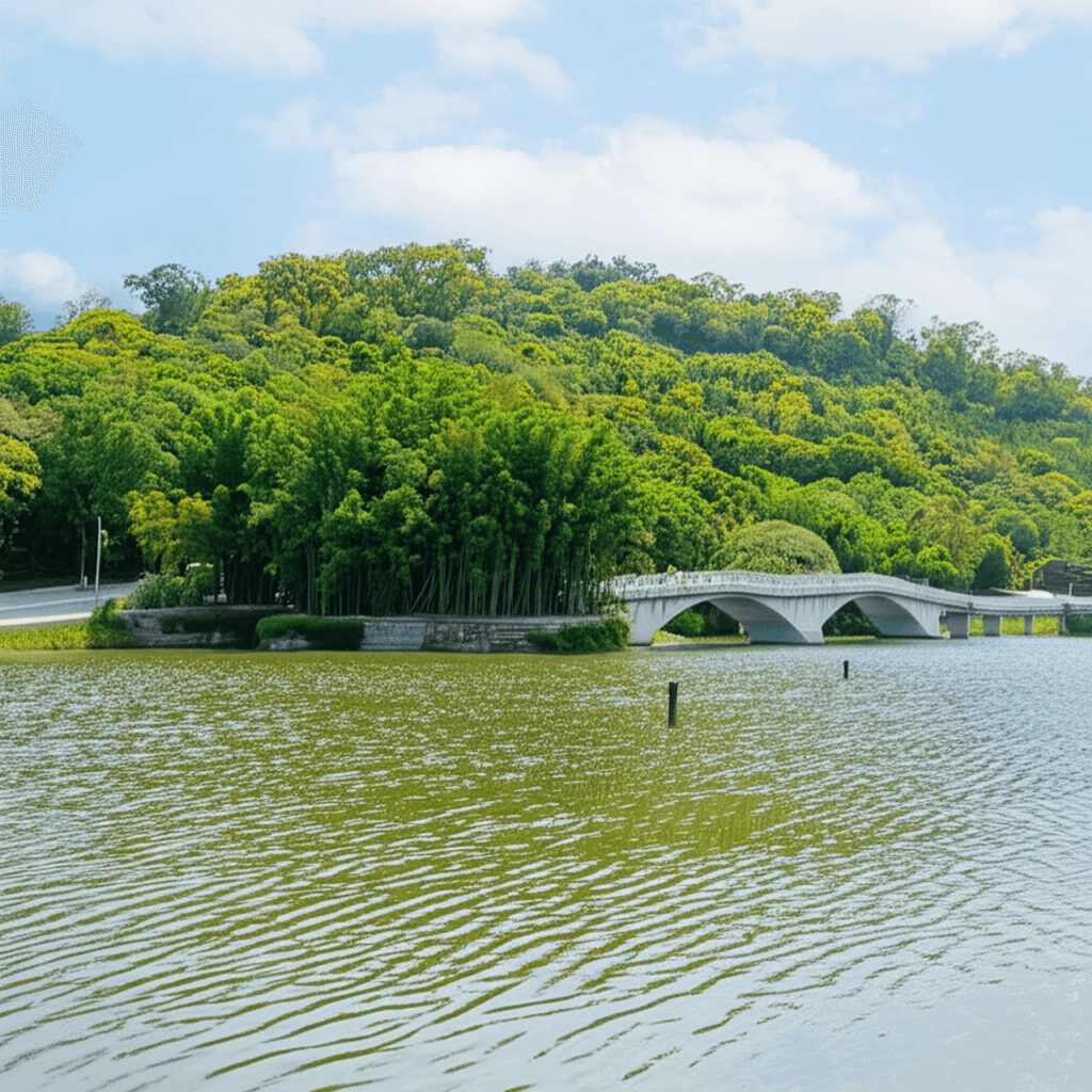 Explore Hsinchu's Green Grass Lake Ecological Park: A Hidden Natural Paradise for Family Eco-Adventures!