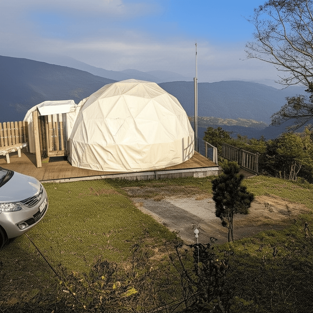 Want to see sea of clouds and starry skies? Wufeng Tianhu Camping Area in Hsinchu offers various tent types to fulfill your camping dream!